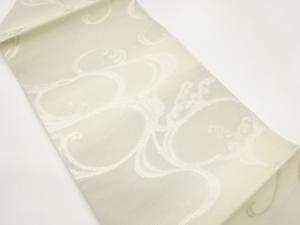 絽荒波模様織出し名古屋帯